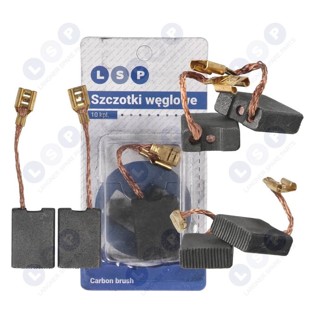 Hitachi uhlíkové kefy 7x17x23mm G18SE3 G23SF2 G23SC3 999061